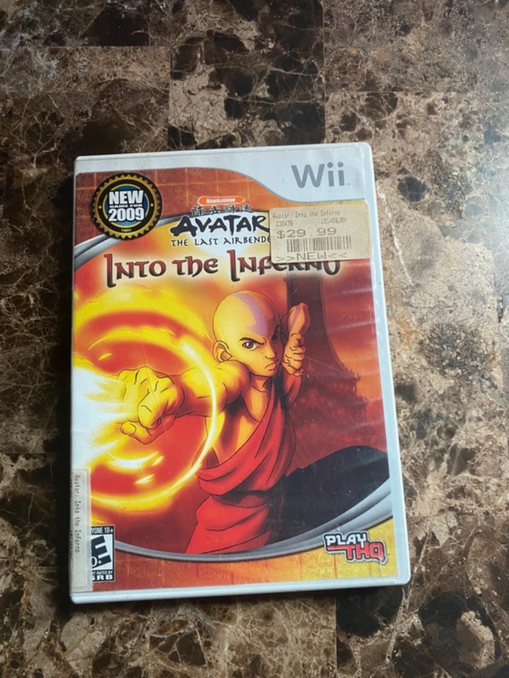 Avatar: The Last Airbender - Into the Inferno (Wii) - Red/Orange